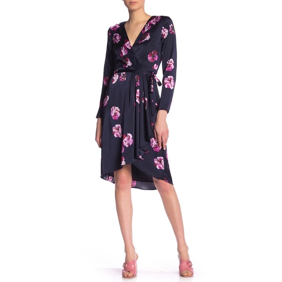 joie miltona wrap dress